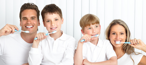 Family Dentistry Brushing
