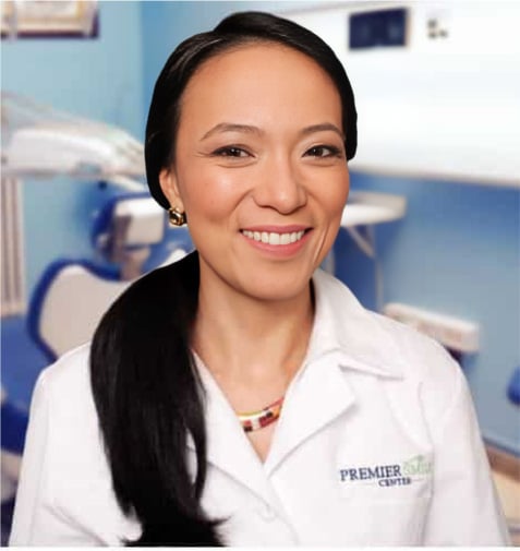 Dr. Charmaine Johnson. Dentist at Premier Smile Center
